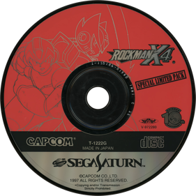 Mega Man X4 - Disc (Japan) - 1430x1430