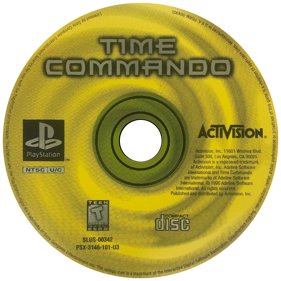Time Commando - Disc (North America) - 600x600