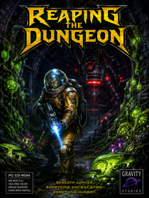 Reaping the Dungeon - Fanart - Box - Front (World) - 1086x1448