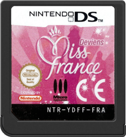 Deviens Miss France - Cart - Front (France) - 517x564