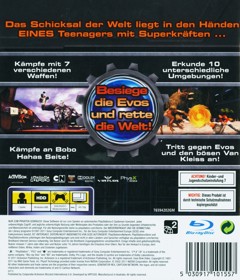 Generator Rex: Agent of Providence - Box - Back (Germany) - 1195x1394