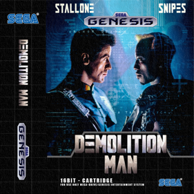 Demolition Man - Fanart - Box - Front (Brazil) - 1476x1476