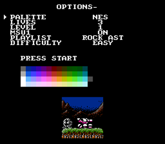 Life Force - Screenshot - Game Select (North America) - 256x224
