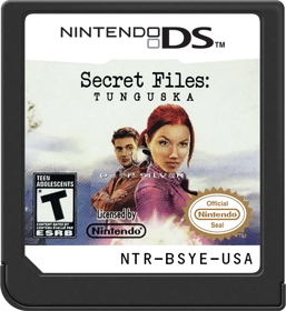 Secret Files: Tunguska - Cart - Front (North America) - 517x564