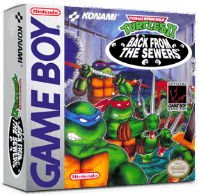 Teenage Mutant Ninja Turtles II: Back from the Sewers - Box - 3D (North America) - 1016x998