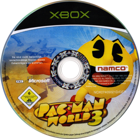 Pac-Man World 3 - Disc (Germany) - 762x760