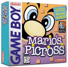 Mario's Picross - Box - 3D (North America) - 1016x998