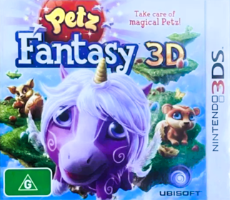 Petz Fantasy 3D - Box - Front (Australia) - 554x482