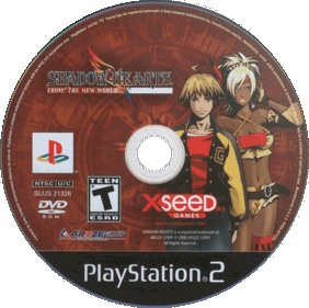 Shadow Hearts: From the New World - Disc (North America) - 1370x1365