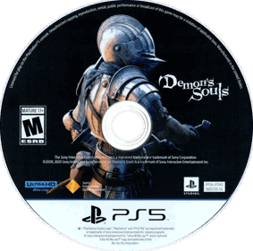 Demon's Souls - Disc (North America) - 765x758