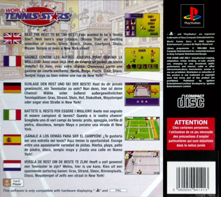 World Tennis Stars - Box - Back (Europe) - 765x680