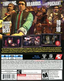 Tales from the Borderlands - Box - Back (North America) - 638x800