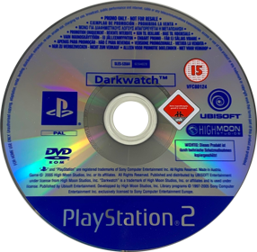 Darkwatch - Disc (Europe) - 1346x1320