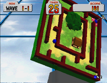 Tama: Adventurous Ball in Giddy Labyrinth - Screenshot - Gameplay (Japan) - 576x448