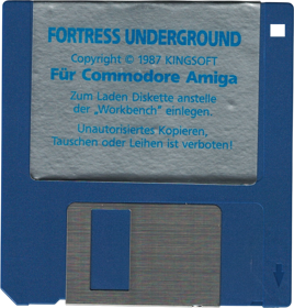 Fortress Underground - Disc (Germany) - 1069x1117