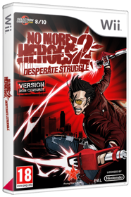 No More Heroes 2: Desperate Struggle - Box - 3D (France) - 548x826