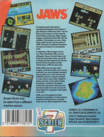 Jaws (Screen 7) - Box - Back (World) - 330x434