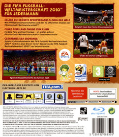 2010 FIFA World Cup South Africa - Box - Back (Germany) - 1200x1390