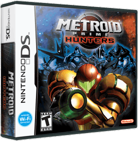 Metroid Prime: Hunters - Box - 3D (North America) - 865x880