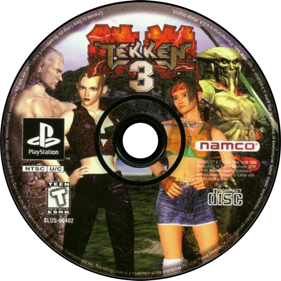 Tekken 3 - Disc (North America) - 700x700