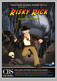Risky Rick in Dangerous Traps - Box - Front (World) - 1053x1494