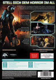 Dead Space 2 - Box - Back (Germany) - 844x1200