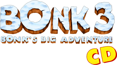 Bonk 3: Bonk's Big Adventure CD - Clear Logo (North America) - 1200x672