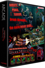 Dark Escape 4D - Box - 3D (World) - 582x889