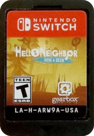Hello Neighbor: Hide & Seek - Cart - Front (North America) - 740x1069