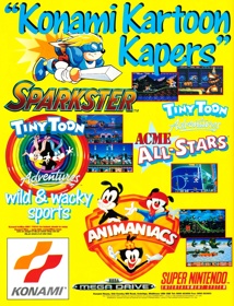 Sparkster - Advertisement Flyer - Front (United Kingdom) - 1911x2500