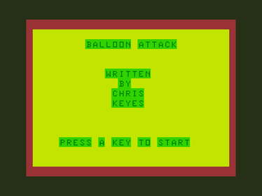 Balloon Attack - Screenshot - Game Title (North America) - 320x240