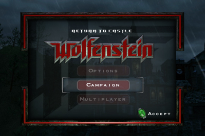 Return to Castle Wolfenstein: Tides of War - Screenshot - Game Select (World) - 720x480