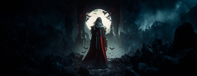 Castlevania Chronicles III: Dracula's Curse - Fanart - Background (World) - 2782x1080