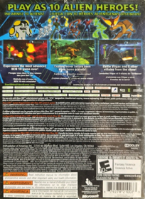 Ben 10: Alien Force: Vilgax Attacks - Box - Back (North America) - 1200x1650