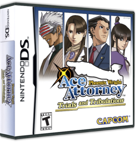 Phoenix Wright: Ace Attorney: Trials and Tribulations - Box - 3D (North America) - 575x598