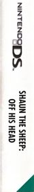 Shaun the Sheep: Off His Head - Box - Spine (Europe) - 114x631