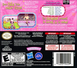 Littlest Pet Shop 3: Biggest Stars Pink Team - Box - Back (North America) - 768x680