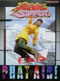 Alpine Surfer - Advertisement Flyer - Front (Japan) - 1536x2048
