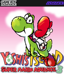 Super Mario Advance 3: Yoshi's Island - Fanart - Box - Front (Europe) - 500x646
