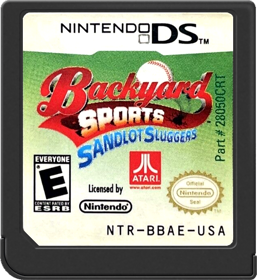 Backyard Sports: Sandlot Sluggers - Cart - Front (North America) - 517x564