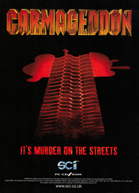 Carmageddon - Advertisement Flyer - Front (United Kingdom) - 1590x2200
