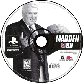 Madden NFL 99 - Disc (North America) - 700x700