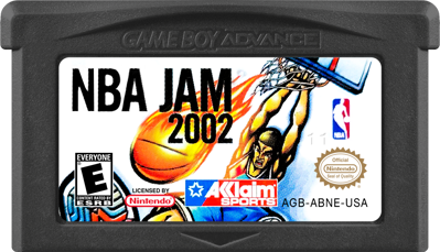 NBA Jam 2002 - Cart - Front (North America) - 1000x574