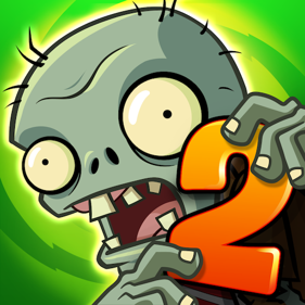 Plants vs. Zombies 2 - Box - Front (World) - 512x512