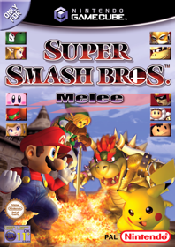 Super Smash Bros. Melee - Box - Front - Reconstructed (Europe) - 1532x2165