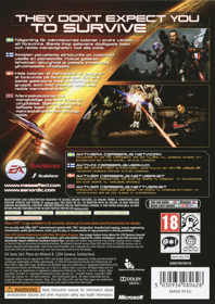 Mass Effect 2 - Box - Back (Europe) - 6083x8610