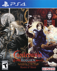 Castlevania Requiem: Symphony of the Night & Rondo of Blood - Box - Front (North America) - 700x867