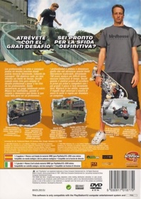 Tony Hawk's Pro Skater 4 - Box - Back (Europe) - 480x677