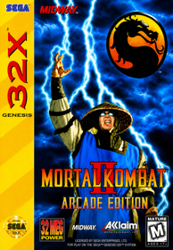 Mortal Kombat II: Arcade Edition - Box - Front (World) - 1044x1507