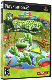 Konami Kids Playground: Frogger: Hop, Skip & Jumpin' Fun - Box - 3D (North America) - 567x878
